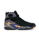 Jordan ジョーダン メンズ スニーカー 【Jordan 8 Retro Phoenix Suns】 サイズ US_9.5(27.5cm) Black/Bright Citrus-Cool Grey-Deep Royal Blue(4)
