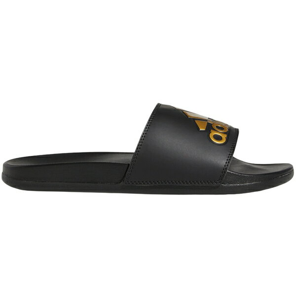 adidas アディダス メンズ スニーカー 【adidas Adilette Comfort Slides Core Black Gold Metallic】 サイズ US_6(24.0cm) Core Black/Gold Metallic/Core Black