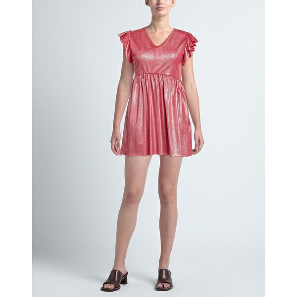 【送料無料】 オーディー エト アモー レディース ワンピース トップス Mini dresses Red