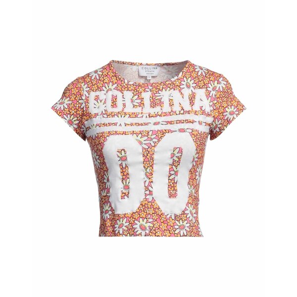 【送料無料】 コリーナ ストラーダ レディース Tシャツ トップス T-shirts Pink
