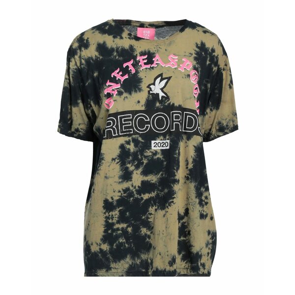 【送料無料】 ワン ティースプーン レディース Tシャツ トップス T-shirts Green