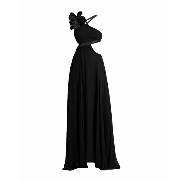 【送料無料】 ピンコ レディース ワンピース トップス Maxi dresses Black