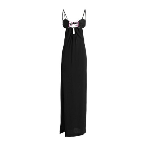 【送料無料】 ネンシ ドジャカ レディース ワンピース トップス Maxi dresses Black 【送料無料】 ネンシ ドジャカ レディース ワンピース トップス Maxi dresses Black