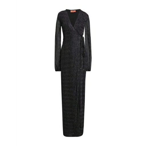 【送料無料】 ミッソーニ レディース ワンピース トップス Maxi dresses Black 【送料無料】 ミッソーニ レディース ワンピース トップス Maxi dresses Black