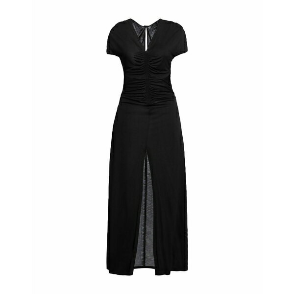 【送料無料】 ピンコ レディース ワンピース トップス Maxi dresses Black
