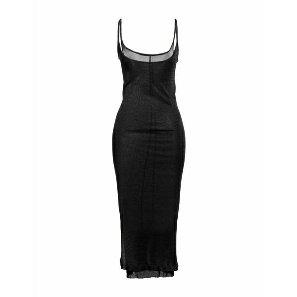 【送料無料】 リックオウエンス レディース ワンピース トップス Maxi dresses Black