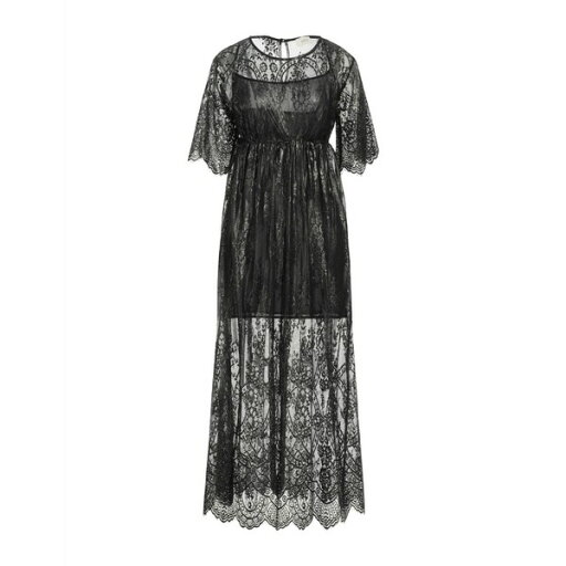 【送料無料】 ヴィコロ レディース ワンピース トップス Maxi dresses Black 【送料無料】 ヴィコロ レディース ワンピース トップス Maxi dresses Black