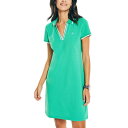 ナウティカ レディース ワンピース トップス Women's Crafted Polo Dress Spinner Green