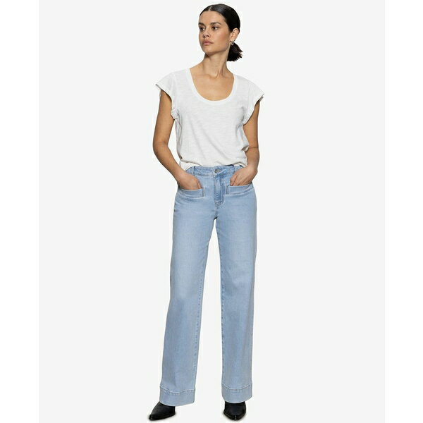 サンクチュアリー レディース カットソー トップス Women's West Side Crewneck Short-Sleeve T-Shirt ..