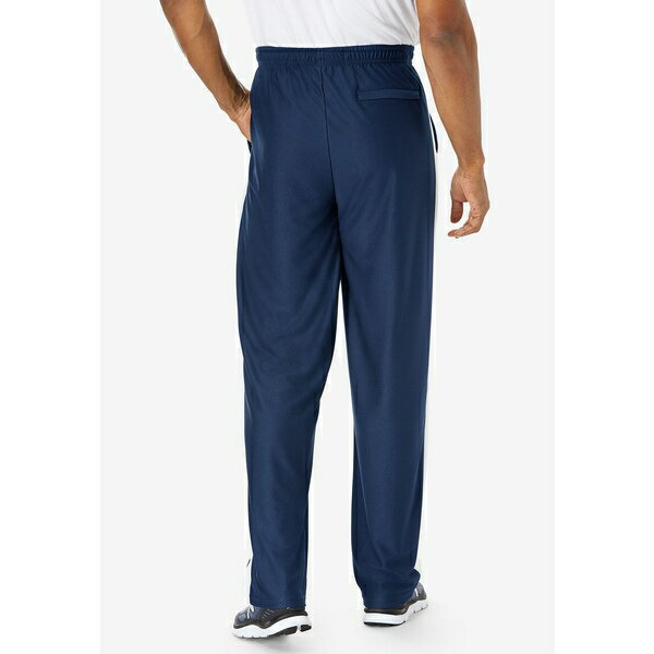キングサイズ メンズ カジュアルパンツ ボトムス Big & Tall Performance Mesh Side Panel Sweatpants Navy