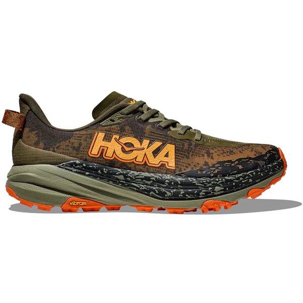 Hoka One One ホカオネオネ メンズ スニーカー 【Hoka One One Speedgoat 6 Antique Olive Squash】 サイズ US_9(27.0cm) Antique Olive/Squash