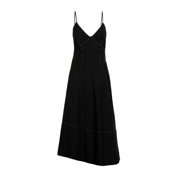 ジルサンダー 【送料無料】 ジル・サンダー レディース ワンピース トップス Midi dresses Black