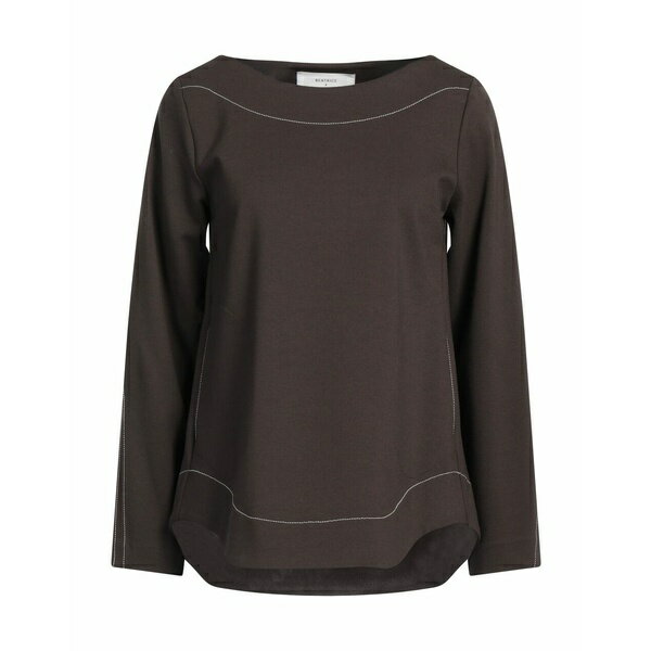 【送料無料】 ビートライス レディース カットソー トップス Tops Dark brown