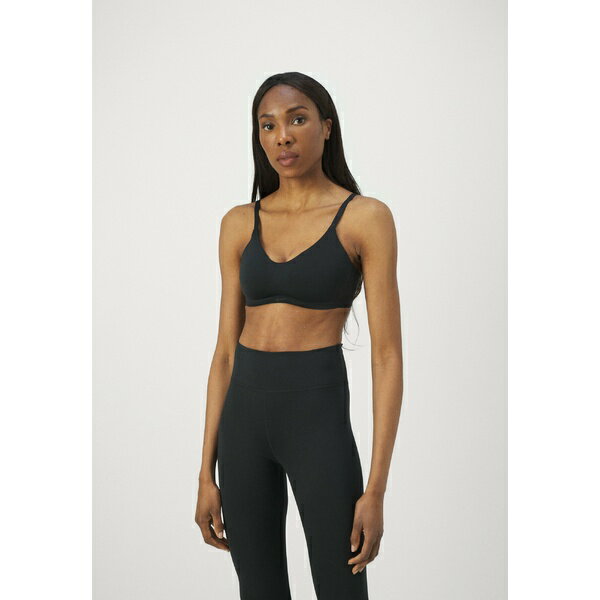 ナイキ レディース フィットネス スポーツ ALATE MINIMALIST BRA - Light support sports bra - black/..