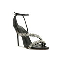 アレクサンドラバードマン レディース ヒール シューズ Aurora Crystal Sandal 100 Black