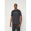 アディダス テレックス メンズ バスケットボール スポーツ LOGO TECH - Sports T-shirt - black
