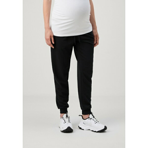 アンナ フィールド ママ レディース カジュアルパンツ ボトムス JOGGERS MATERNITY - Tracksuit bottoms - black