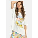 ビラボン レディース Tシャツ トップス WAKE UP AND STOKE - Print T-shirt - salt crystal(4)