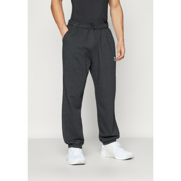 ナイキ メンズ バスケットボール スポーツ HERITAGE PANT - Tracksuit bottoms - black/heather/pale ivory