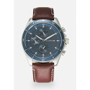 トミー ヒルフィガー メンズ 腕時計 アクセサリー PARKER - Watch - brown/blue