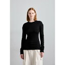 バイト スタジオズ レディース Tシャツ トップス LONG SLEEVE - Long sleeved top - black(4)
