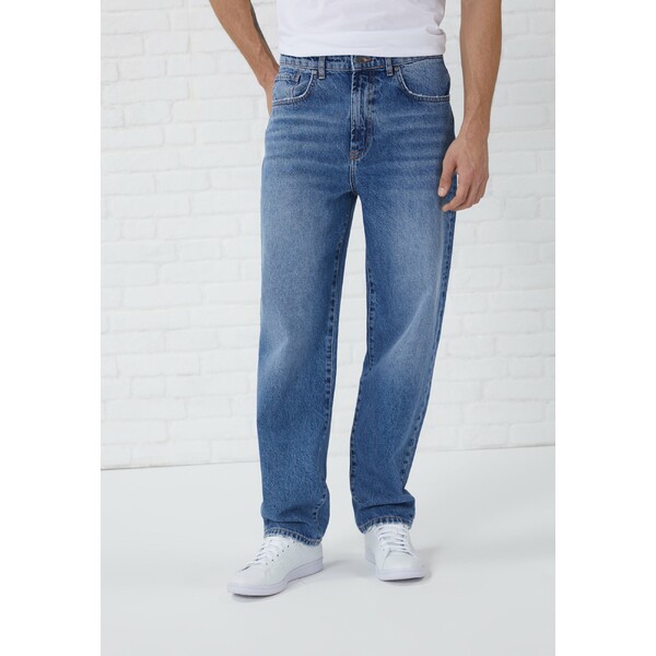 ピア ワン メンズ デニムパンツ ボトムス Relaxed fit jeans - blue denim