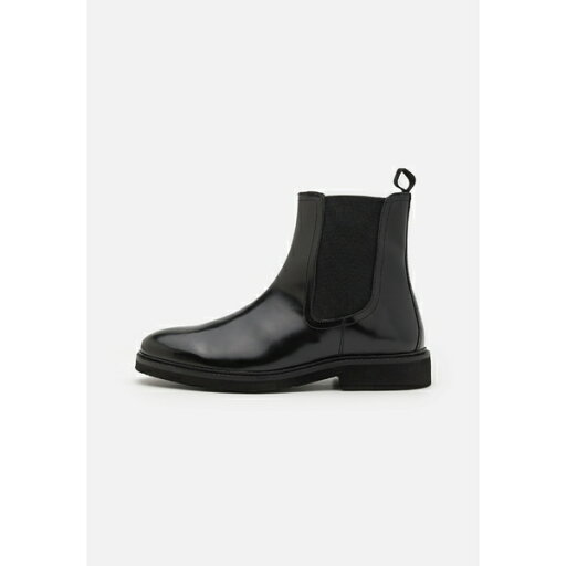 ジン メンズ ブーツ シューズ LEATHER - Classic ankle boots - black ジン メンズ ブーツ シューズ LEATHER - Classic ankle boots - black