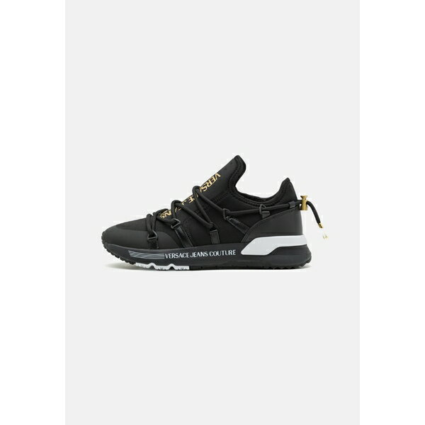 ベルサーチ メンズ スニーカー シューズ Trainers - black/gold