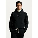 ラルフローレン メンズ パーカー・スウェットシャツ アウター LOGO DOUBLE KNIT HOODIE - Hoodie - black(4)