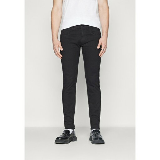 リプレイ メンズ デニムパンツ ボトムス ANBASS - Slim fit jeans - black リプレイ メンズ デニムパンツ ボトムス ANBASS - Slim fit jeans - black
