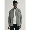 ガント メンズ サンダル シューズ REG GINGHAM - Shirt - schwarz