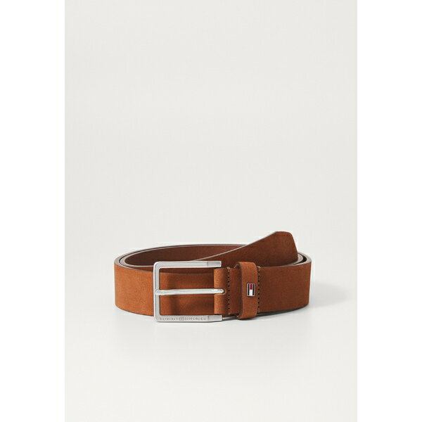 トミー ヒルフィガー メンズ ベルト アクセサリー OLIVER NUBUCK - Belt - coffee bean