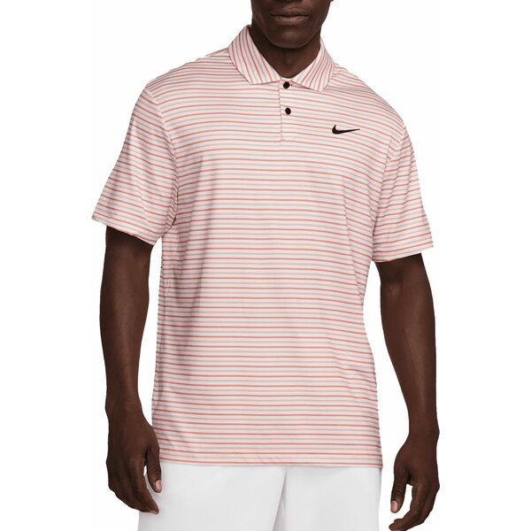 iCL Y Vc gbvX Nike Men's Dri-FIT Tour Striped Polo Madder Root