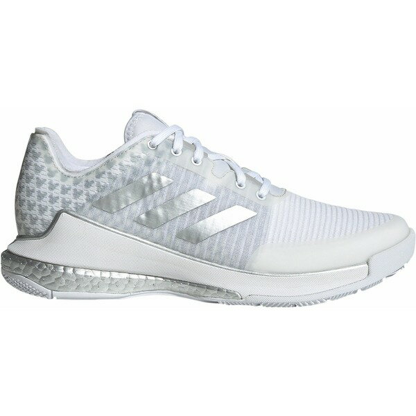 アディダス レディース バレーボール スポーツ adidas Women's Crazyflight Volleyball Shoes White/Silver/Gray