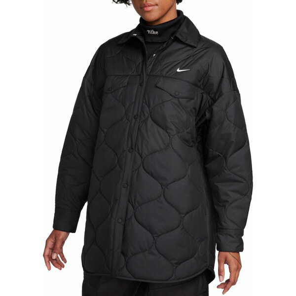 ナイキ ブルゾン レディース ナイキ レディース ジャケット＆ブルゾン アウター Nike Sportswear Women's Essentials Quilted Trench Black