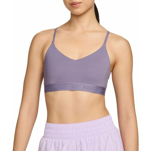 ナイキ レディース カットソー トップス Nike Women s Indy Light Support Padded Adjustable Sports Bra Daybreak