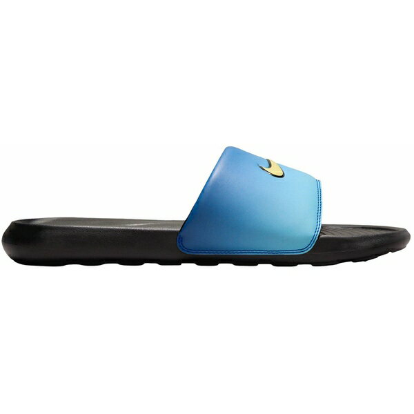 iCL Y T_ V[Y Nike Men's Victori One Slides Blue/Tan