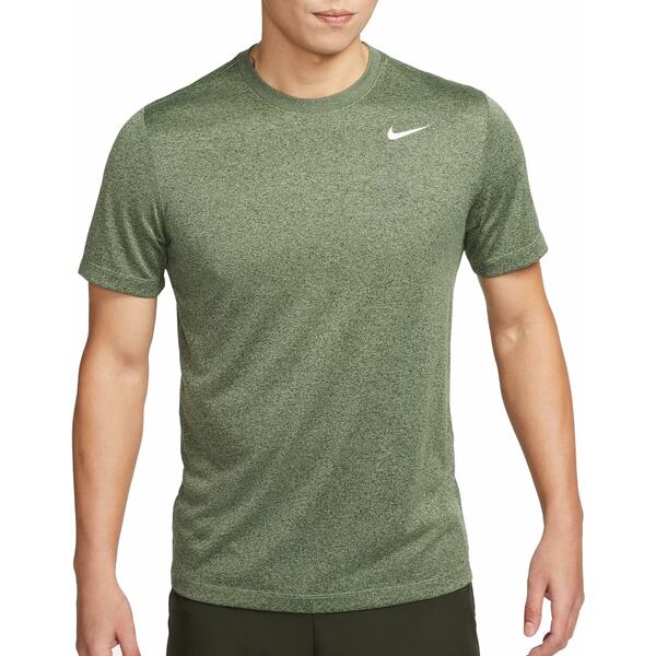 ナイキ メンズ シャツ トップス Nike Men's Dri-FIT Seasonal Legend Fitness T-Shirt Oil Green