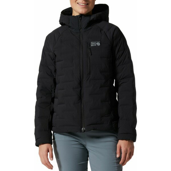 楽天astyマウンテンハードウェア レディース ジャケット＆ブルゾン アウター Mountain Hardwear Women's Stretchdown Hooded Jacket Black