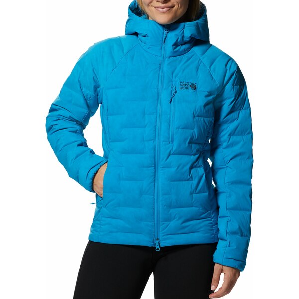 楽天astyマウンテンハードウェア レディース ジャケット＆ブルゾン アウター Mountain Hardwear Women's Stretchdown Hooded Jacket Electric Sky