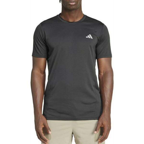 AfB_X Y Vc gbvX adidas Men's Designed for Training HIIT HEAT.RDY Short Sleeve T-Shirt Black