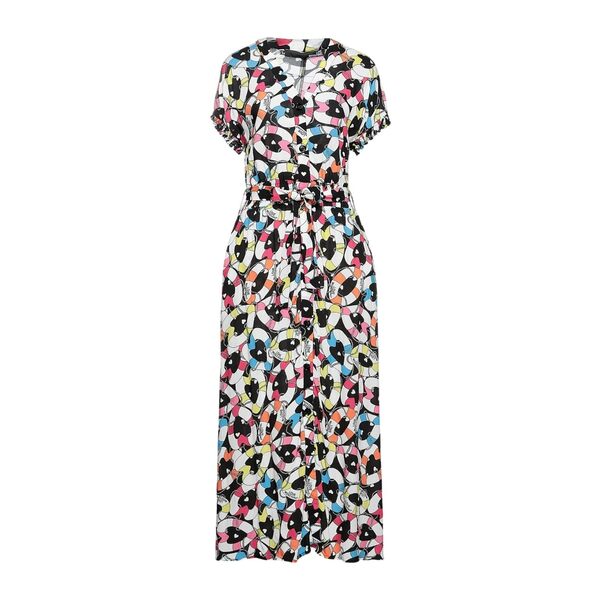 【送料無料】 モスキーノ レディース ワンピース トップス Maxi dresses Black(4)