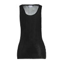 REDValentino レッドヴァレンティノ カットソー トップス レディース Tank tops Black