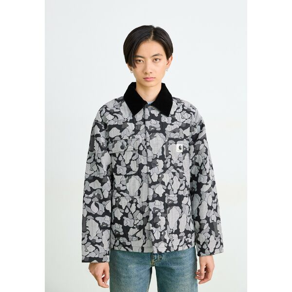 カーハート レディース ジャケット＆ブルゾン アウター TAPESTRY CHORE COAT - Summer jacket - black
