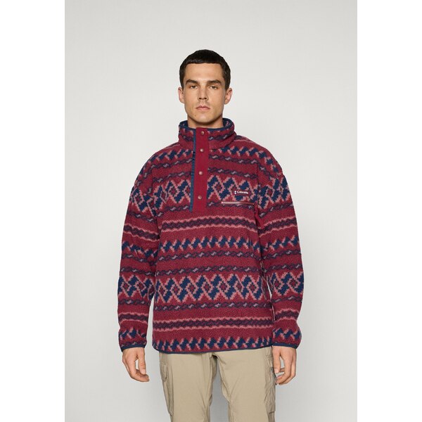 コロンビア メンズ パーカー・スウェットシャツ アウター HELVETIA - Fleece jumper - rich wine