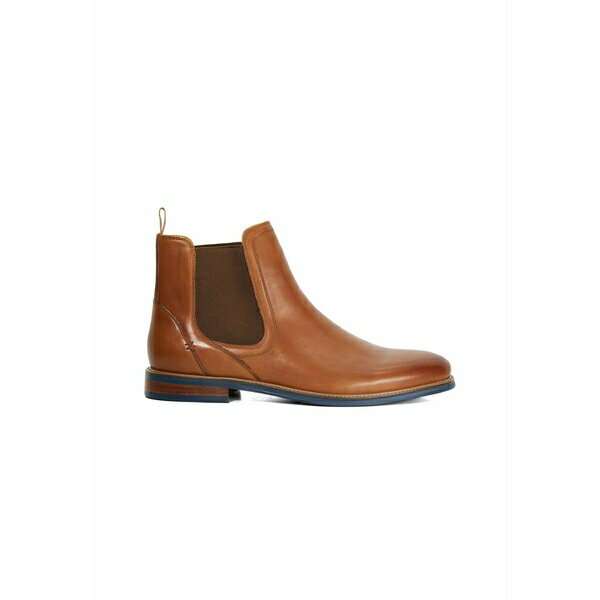 デューンロンドン メンズ ブーツ シューズ MCKINLEY WIDE FIT - Classic ankle boots - tan