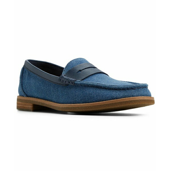 スペリー レディース スリッポン・ローファー シューズ Women's Seaport Penny Slip On Loafers Denim