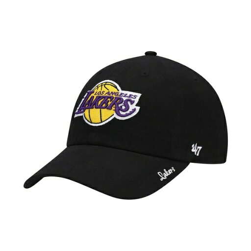 47ブランド レディース 帽子 アクセサリー Women's Black Los Angeles Lakers Miata Clean Up Logo Adjustable Hat Black 47ブランド レディース 帽子 アクセサリー Women's Black Los Angeles Lakers Miata Clean Up Logo Adjustable Hat Black