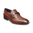 ステイシーアダムス メンズ スリッポン・ローファー シューズ Men's Kaylor Bit Dress Loafer Cognac