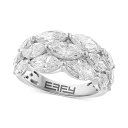 エフィー コレクション レディース リング アクセサリー EFFY Lab Grown Diamond Horizontal Cluster Ring (4 1...